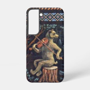 Jazep Drazdovic - Bear with Violi Samsung Galaxy Case