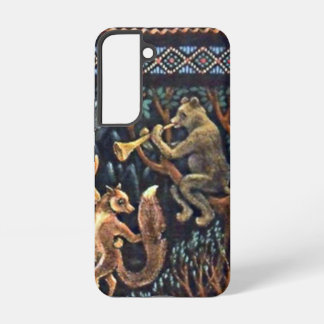 Jazep Drazdovic - Bear with Violi Samsung Galaxy Case