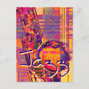 Jazz13 Postcard