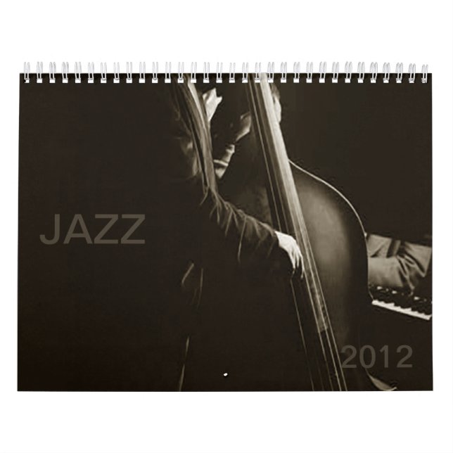 Jazz 2012 Musicians Music Impressions Vintage 2012 Calendar (Cover)