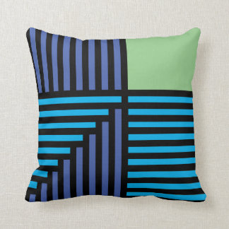 ''Jazz Age & Green Grass'' Cushion