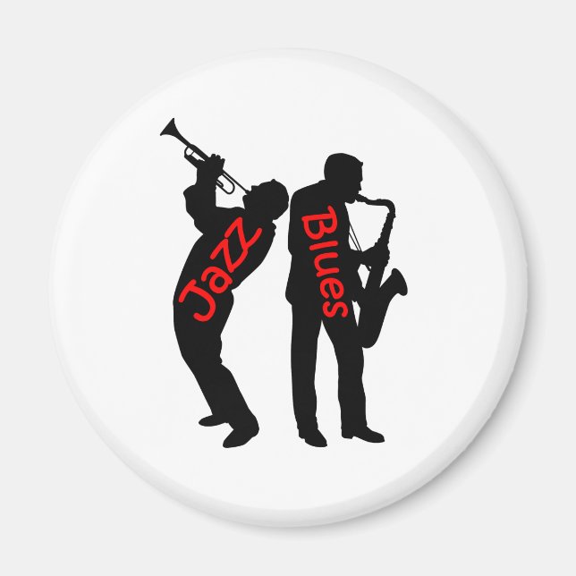 Jazz and Blues Magnet (Front)