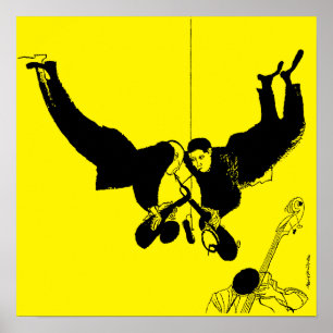 Jazz at the Philharmonic Vintage Poster