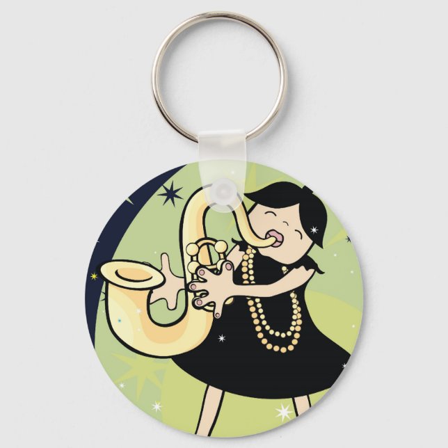 jazz baby key ring (Front)