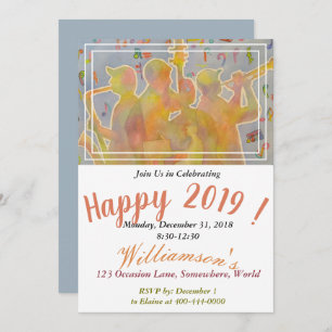 Jazz Band 2019 PARTY INVITE