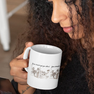 Jazz band art jazz doesn't get you either coffee mug
