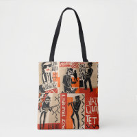 Jazz Band Cool Vintage Poster