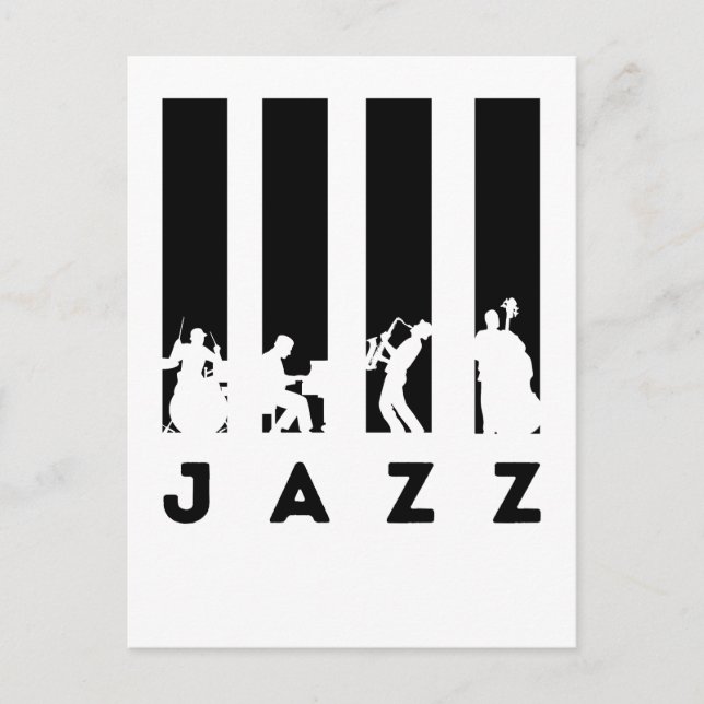 Jazz Band Postcard (Front)