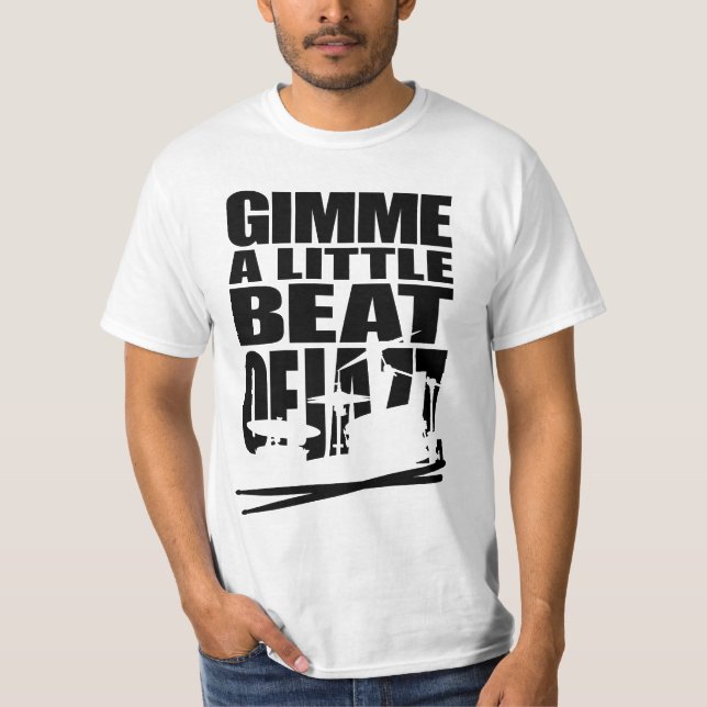 Jazz beat black T-Shirt (Front)