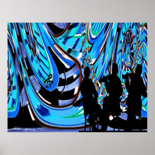 Jazz Blues Poster