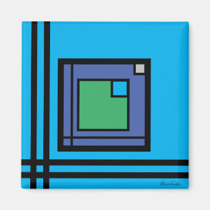 ''Jazz'' by Bruce Tunis Magnet