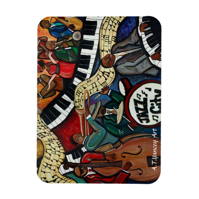 Jazz City Premium Flexi Magnet (Vertical)