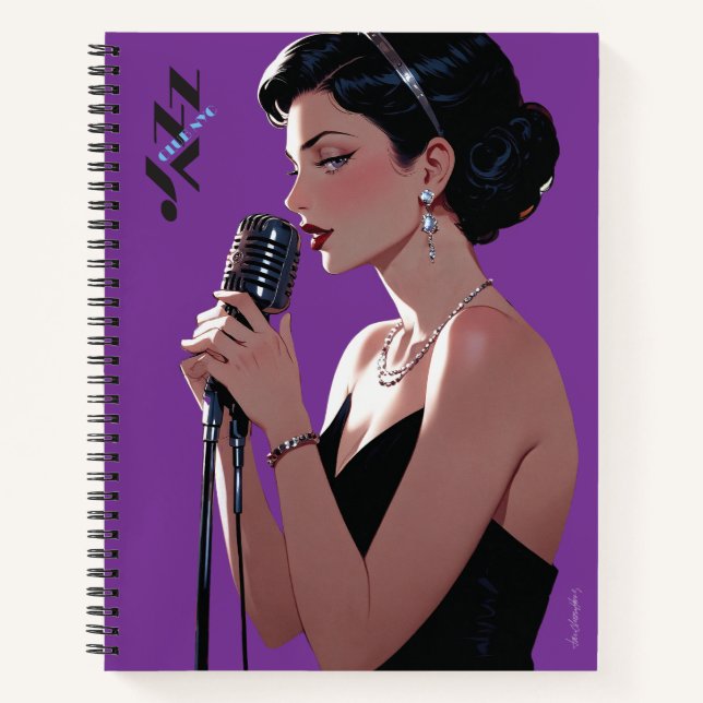 Jazz Club Notebook (Front)