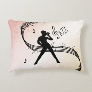 Jazz Dance Decorative Cushion