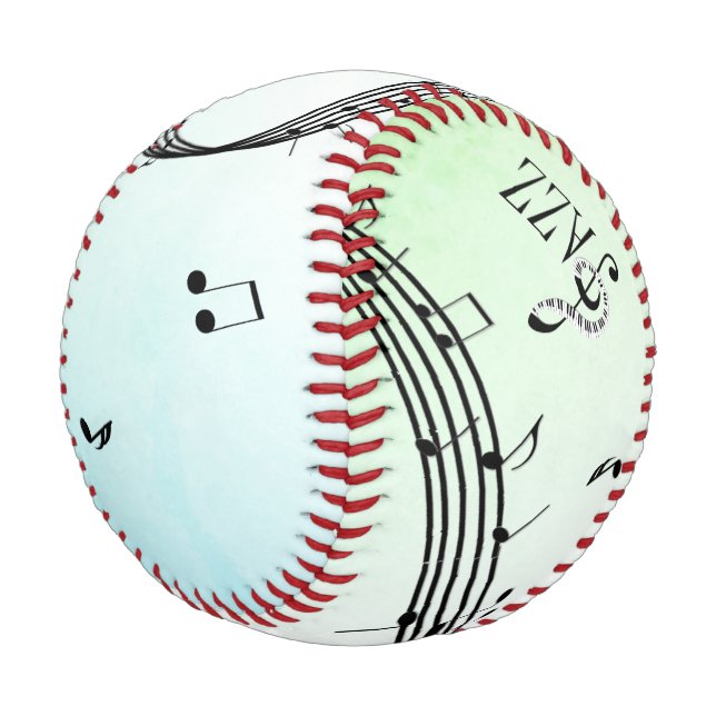 Jazz Dance Green Music Baseball (Angled)