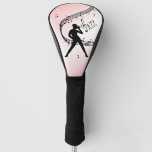 Jazz Dance Pink Music  Golf Head Cover
