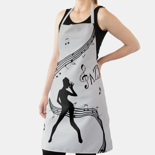 Jazz Dance Silver Apron (Insitu)