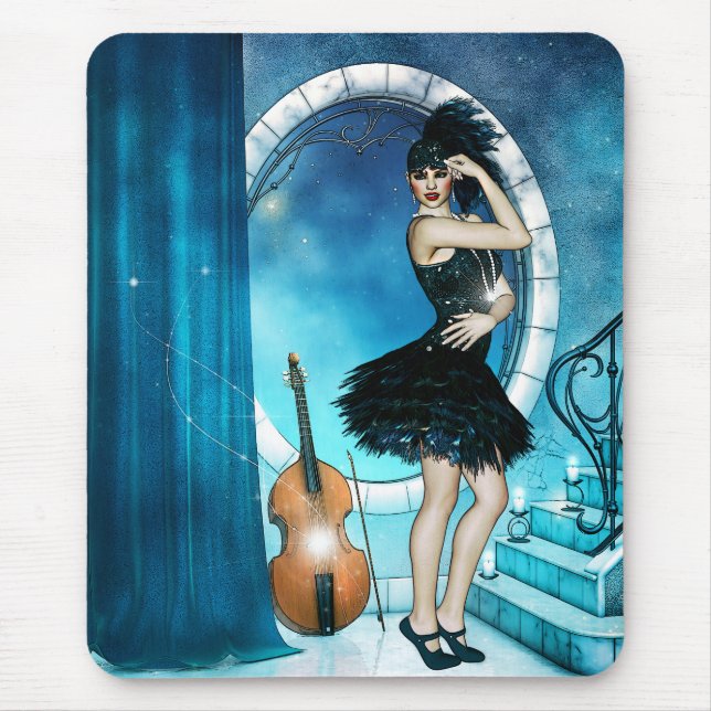 Jazz Dancer Mouse Pad (Front)