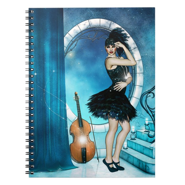 Jazz Dancer Notebook (Front)