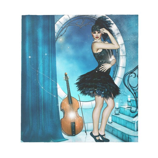 Jazz Dancer Notepad (Front)