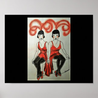 Jazz Dancers of the Roaring '20s! Poster