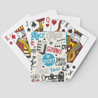 Jazz Doodle: Eclectic Music Mix Playing Cards