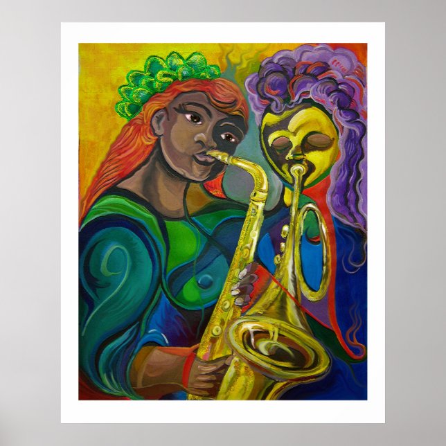 Jazz Duo Poster (Front)