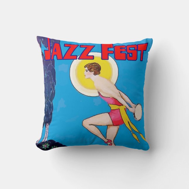 Jazz Fest Dance Cushion (Front)