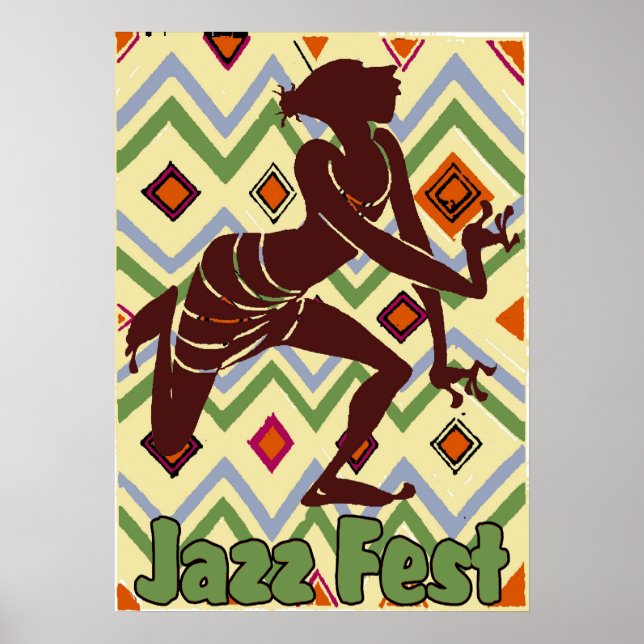 Jazz Fest Dancer Too Poster (Front)
