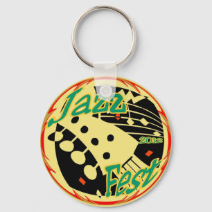 Jazz Fest Guitar 2012 Key Ring