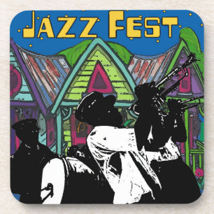 Jazz fest Houses Coaster