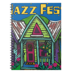 Jazz fest Houses Notebook