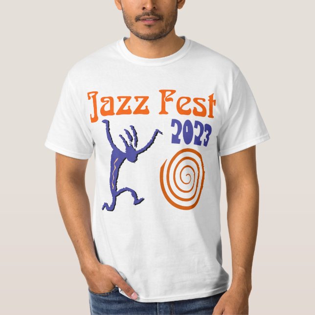 Jazz Fest personalised Spiral T-Shirt (Front)