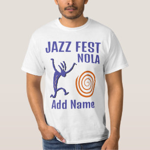 Jazz Fest personalized Spiral T-Shirt