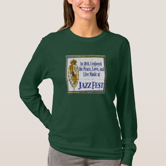 Jazz Fest Tile Mural 2010 T-Shirt (Front)