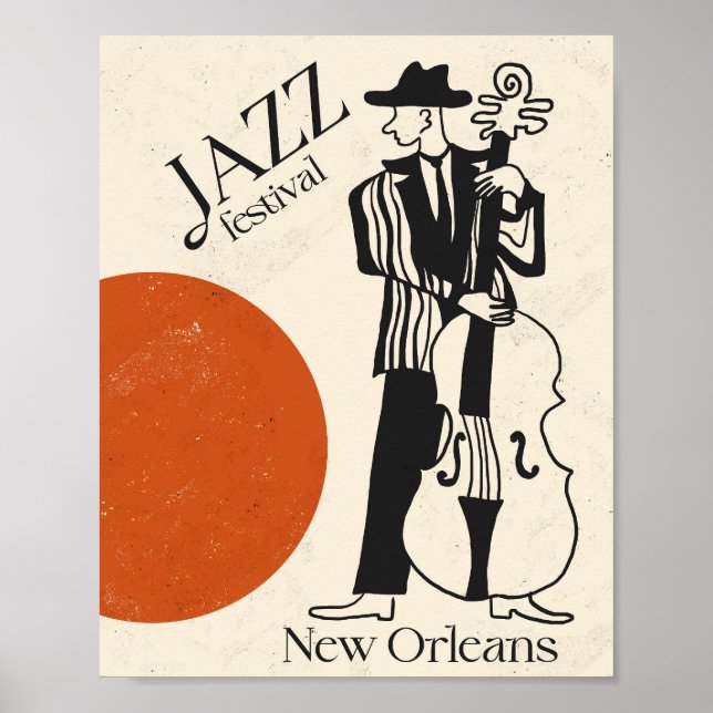 Jazz Festival Poster (Front)