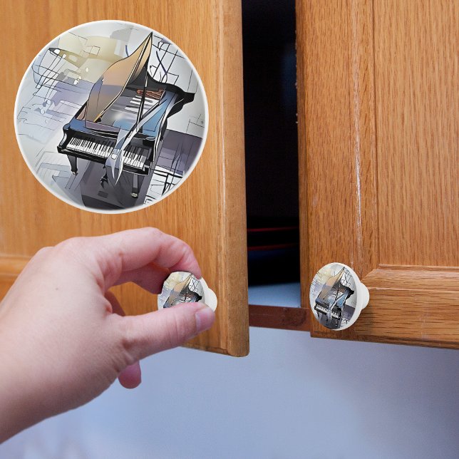  Jazz Grand Piano Ceramic Knob (Creator Uploaded)