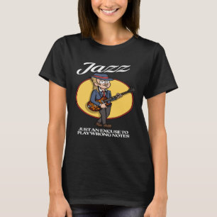 Jazz Guitar Player T-Shirt