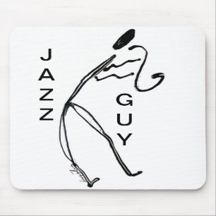 Jazz Guy Mouse Pad