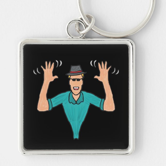 Jazz Hands Key Ring (Front)