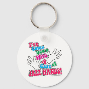 Jazz Hands! Key Ring