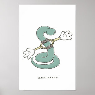 jazz hands poster