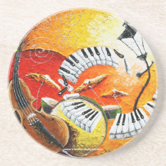 Jazz In The Hills Drink Coaster