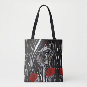Jazz Inspired Tote with Winehouse Bag