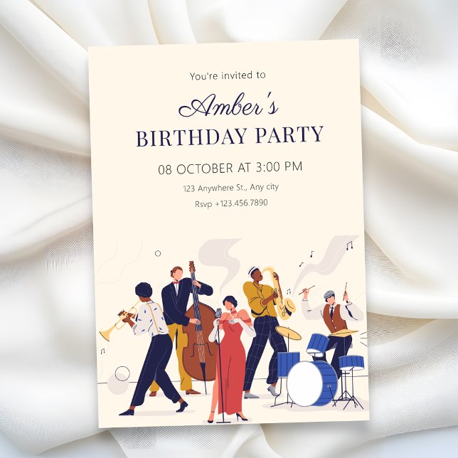 Jazz  invitation (Creator Uploaded)