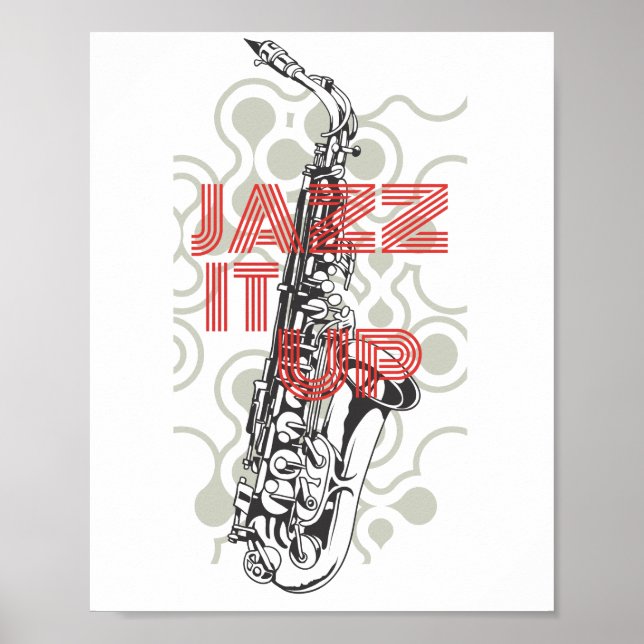 Jazz it up poster (Front)