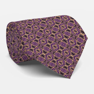 Jazz Lavender Tan Tie