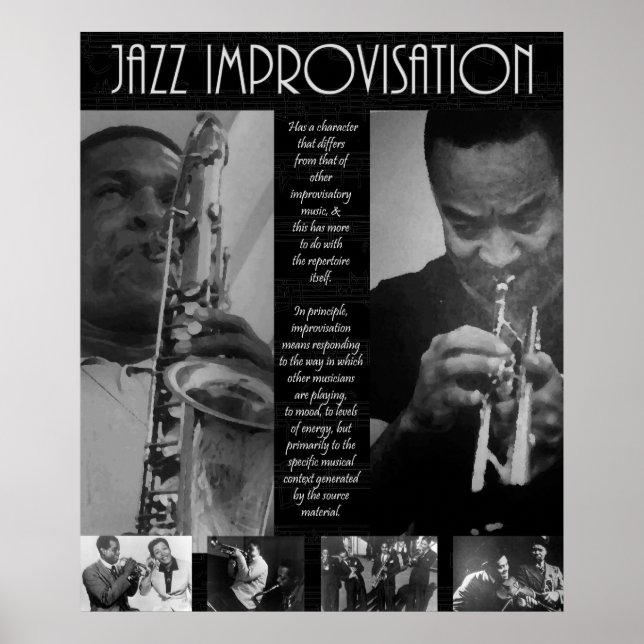 Jazz Legend Poster (Front)