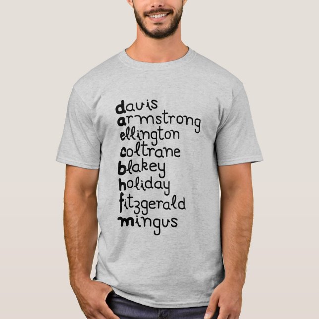 Jazz Legends T-Shirt (Front)