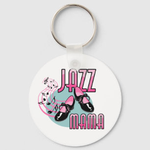 Jazz Mama Tap Dancing Key Ring